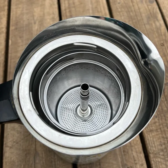 Corningware Purcolator Coffee Maker Floral Bouquet 1970's - Picture 8 of 14